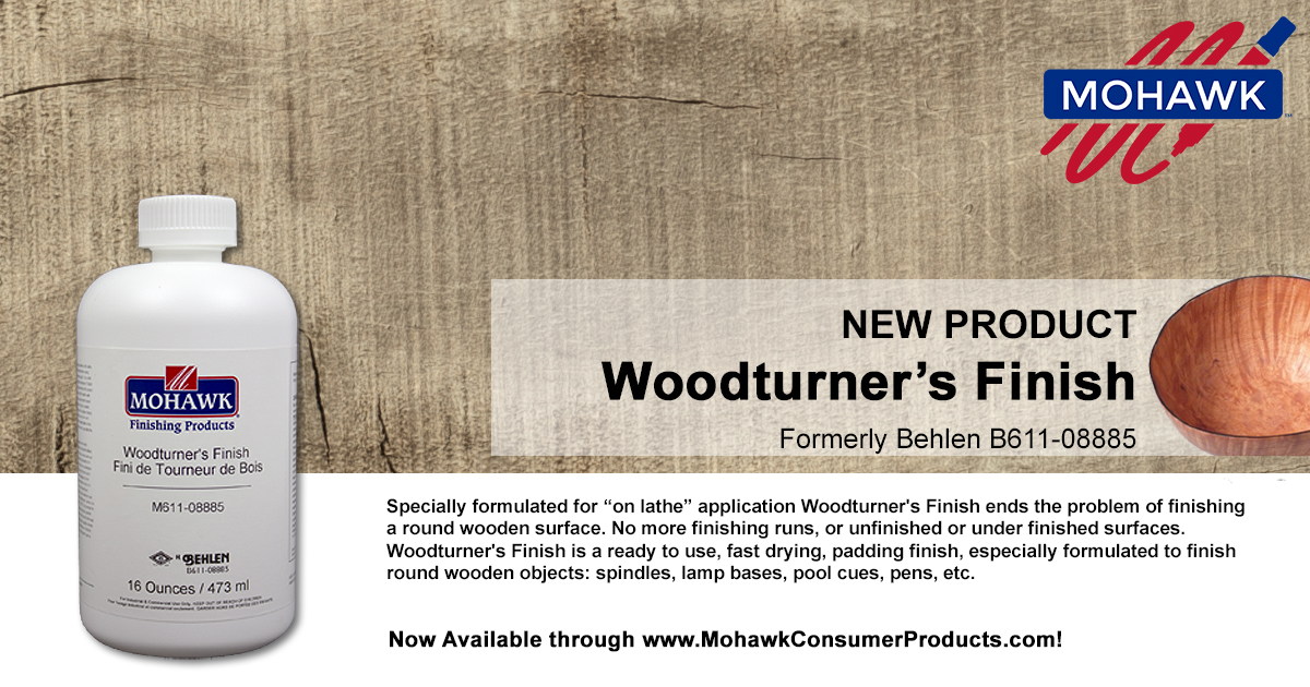 New Product- Woodturner’s Finish