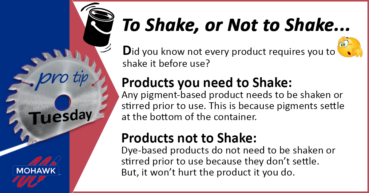 Pro Tip Post: Shake